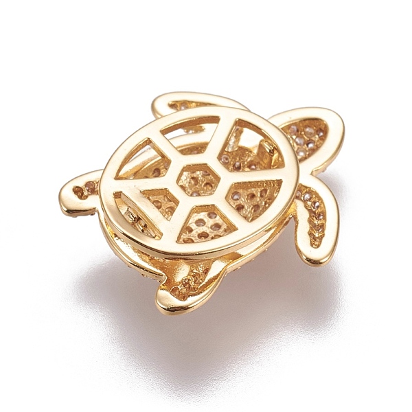 PandaHall Brass Micro Pave Cubic Zirconia Slide Charms, Sea Turtle, Clear, Golden, 21x18.5x6.5mm, Hole: 2x10mm Brass+Cubic Zirconia Tortoise...
PandaHall Brass Micro Pave Cubic Zirconia Slide Charms, Sea Turtle, Clear, Golden, 21x18.5x6.5mm, Hole: 2x10mm Brass+Cubic Zirconia Tortoise...