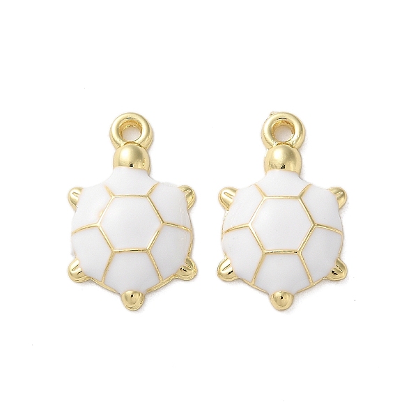 PandaHall Alloy Enamel Pendants, Cadmium Free & Nickel Free & Lead Free, Tortoise Charm, Golden, White, 19x12x4mm, Hole: 1.6mm Alloy+Enamel...
PandaHall Alloy Enamel Pendants, Cadmium Free & Nickel Free & Lead Free, Tortoise Charm, Golden, White, 19x12x4mm, Hole: 1.6mm Alloy+Enamel...