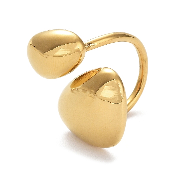 PandaHall 304 Stainless Steel Open Cuff Rings, Golden, Teardrop, Inner Diameter: 17mm. 304 Stainless Steel Teardrop
PandaHall 304 Stainless Steel Open Cuff Rings, Golden, Teardrop, Inner Diameter: 17mm. 304 Stainless Steel Teardrop