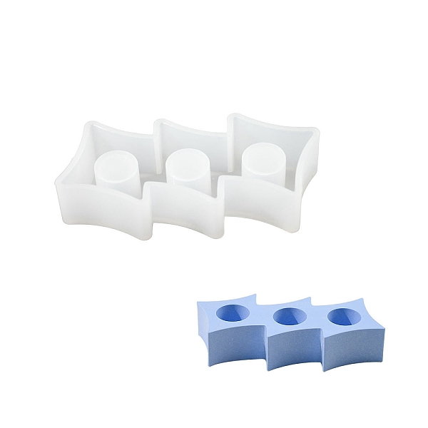 PandaHall DIY Candlesticks Silicone Molds, for Candle Making, White, Rhombus, 5.8x13.2x2.75cm, Inner Diameter: 2.2cm Silicone Rhombus White
PandaHall DIY Candlesticks Silicone Molds, for Candle Making, White, Rhombus, 5.8x13.2x2.75cm, Inner Diameter: 2.2cm Silicone Rhombus White