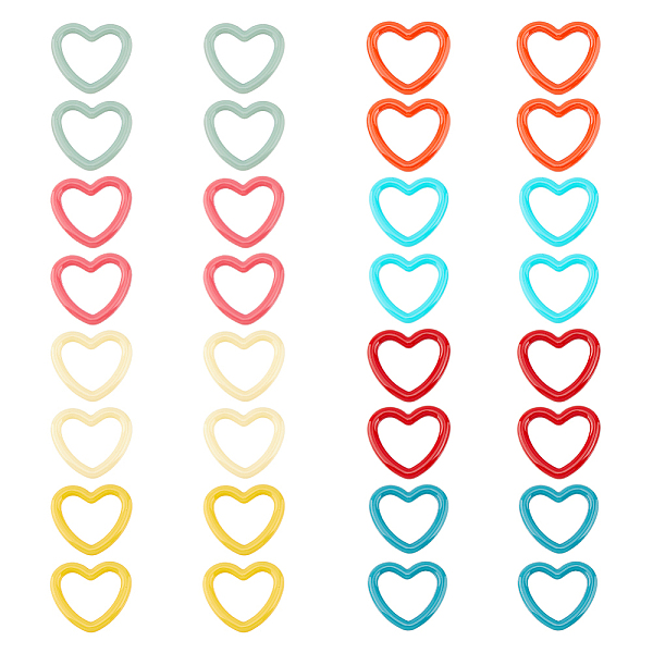 PandaHall HOBBIESAY 32Pcs 8 Colors Acrylic Linking Ring Heart Pendants Love Colorful Split Ring Hollow Frames Bezel Links Connector Charms..., Multicolor
PandaHall HOBBIESAY 32Pcs 8 Colors Acrylic Linking Ring Heart Pendants Love Colorful Split Ring Hollow Frames Bezel Links Connector Charms..., Multicolor