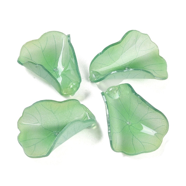 PandaHall Lotus Leaf Bead Caps, for DIY Jewelry Making, Lime Green, 29~31.5x21~22x9.5~11.5mm, Hole: 1.2mm Acrylic
PandaHall Lotus Leaf Bead Caps, for DIY Jewelry Making, Lime Green, 29~31.5x21~22x9.5~11.5mm, Hole: 1.2mm Acrylic