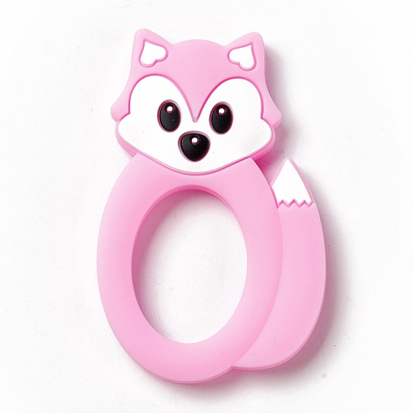 PandaHall Food Grade Eco-Friendly Silicone Beads, Chewing Beads For Teethers, DIY Nursing Necklaces Making, Fox, Pearl Pink, 79x51x9mm...
PandaHall Food Grade Eco-Friendly Silicone Beads, Chewing Beads For Teethers, DIY Nursing Necklaces Making, Fox, Pearl Pink, 79x51x9mm...