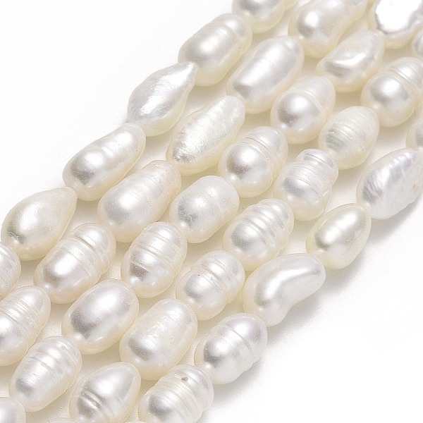 PandaHall Natural Cultured Freshwater Pearl Beads Strands, Rice, Linen, 7~10x5~6mm, Hole: 0.7mm, about 45~47pcs/strand, 13.39''(34cm) Pearl..., Brown
PandaHall Natural Cultured Freshwater Pearl Beads Strands, Rice, Linen, 7~10x5~6mm, Hole: 0.7mm, about 45~47pcs/strand, 13.39''(34cm) Pearl..., Brown