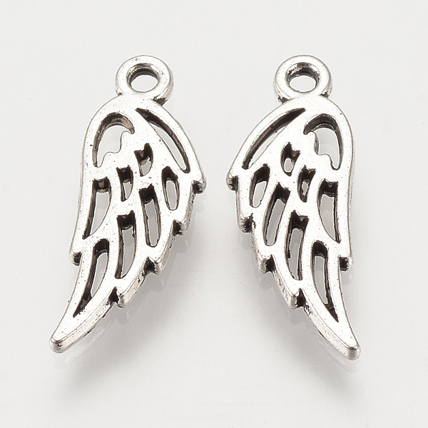 PandaHall Tibetan Style Alloy Charms, Wing, Cadmium Free & Lead Free, Antique Silver, 13x5x1.5mm, Hole: 1mm, 4160pcs/1000g Alloy Wing
PandaHall Tibetan Style Alloy Charms, Wing, Cadmium Free & Lead Free, Antique Silver, 13x5x1.5mm, Hole: 1mm, 4160pcs/1000g Alloy Wing