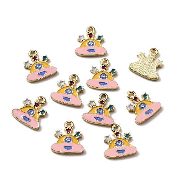 PandaHall Alloy Charms, with Enamel, Light Gold, Airship, Pink, 14x13x1.5mm, Hole: 1.5mm Alloy+Enamel Others Pink
PandaHall Alloy Charms, with Enamel, Light Gold, Airship, Pink, 14x13x1.5mm, Hole: 1.5mm Alloy+Enamel Others Pink