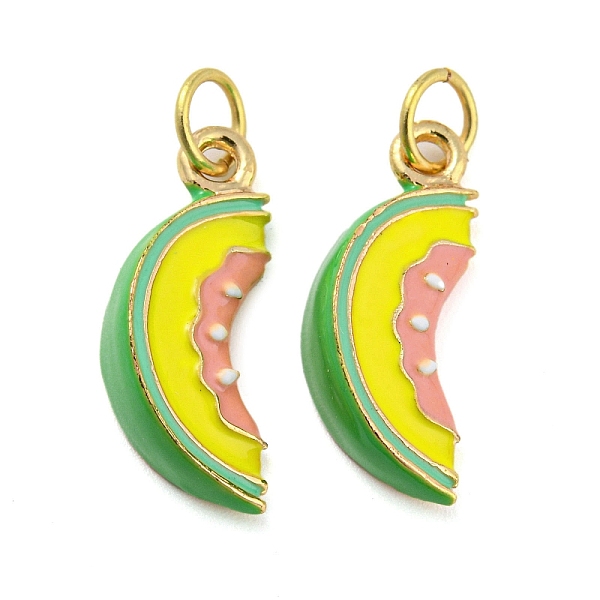 PandaHall Cantaloupe Rack Plating Brass Enamel Pendants, with Jump Ring, Long-Lasting Plated, Cadmium Free & Lead Free, Real 18K Gold Plated..., Yellow
PandaHall Cantaloupe Rack Plating Brass Enamel Pendants, with Jump Ring, Long-Lasting Plated, Cadmium Free & Lead Free, Real 18K Gold Plated..., Yellow