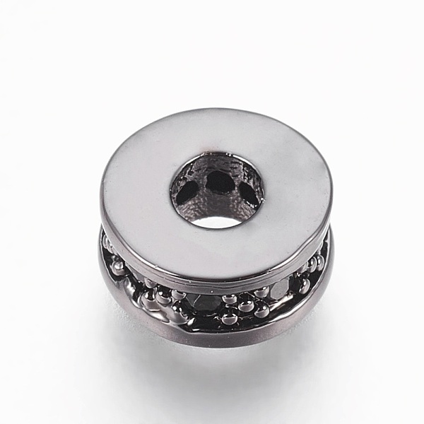 PandaHall Brass Micro Pave Cubic Zirconia Beads, Flat Round, Black, Gunmetal, 7x3mm, Hole: 2.5mm Brass+Cubic Zirconia Flat Round Black
PandaHall Brass Micro Pave Cubic Zirconia Beads, Flat Round, Black, Gunmetal, 7x3mm, Hole: 2.5mm Brass+Cubic Zirconia Flat Round Black