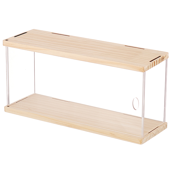 PandaHall BENECREAT Clear Display Case Acrylic Box, 12.2x4x5.5inch Storage Organizer Acrylic Display Case with Wood Base and Top for Display..., Orange
PandaHall BENECREAT Clear Display Case Acrylic Box, 12.2x4x5.5inch Storage Organizer Acrylic Display Case with Wood Base and Top for Display..., Orange