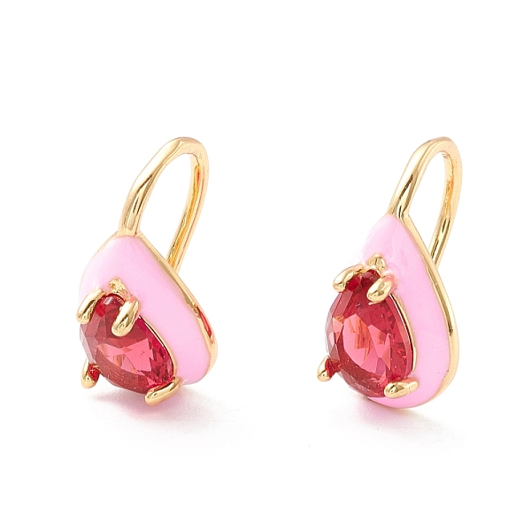 PandaHall Teardrop Cubic Zirconia Dangle Earrings with Enamel for Women, Real 18K Gold Plated Brass Earrings, Cadmium Free & Nickel Free &..., Purple
PandaHall Teardrop Cubic Zirconia Dangle Earrings with Enamel for Women, Real 18K Gold Plated Brass Earrings, Cadmium Free & Nickel Free &..., Purple