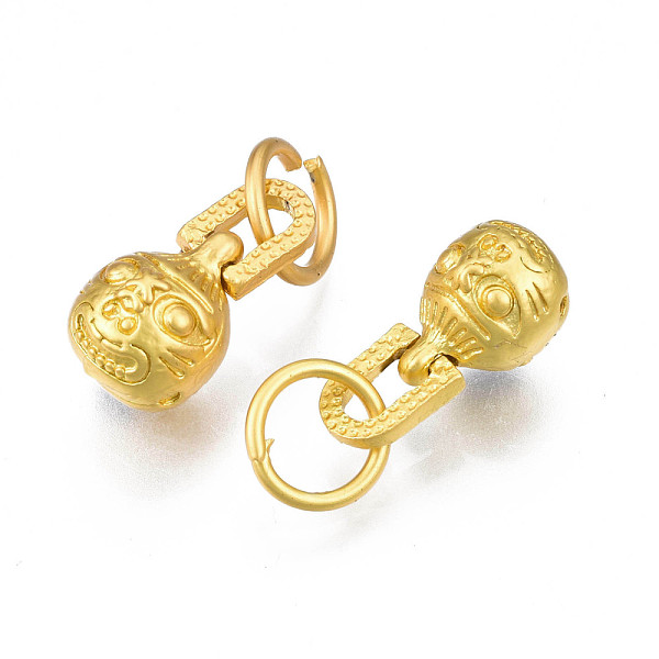 PandaHall Brass Charm, with Jump Rings, Matte Style, Round, Matte Gold Color, 13.5x8x7.5mm, Jump Ring: 7.5x1mm, 5mm Brass Round
PandaHall Brass Charm, with Jump Rings, Matte Style, Round, Matte Gold Color, 13.5x8x7.5mm, Jump Ring: 7.5x1mm, 5mm Brass Round