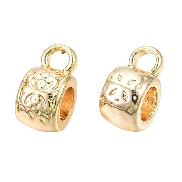 PandaHall Brass Tube Bails, Loop Bails, Cadmium Free & Nickel Free & Lead Free, Rondelle, Real 18K Gold Plated, 11x5.5x7mm, Hole: 2mm Brass...
PandaHall Brass Tube Bails, Loop Bails, Cadmium Free & Nickel Free & Lead Free, Rondelle, Real 18K Gold Plated, 11x5.5x7mm, Hole: 2mm Brass...