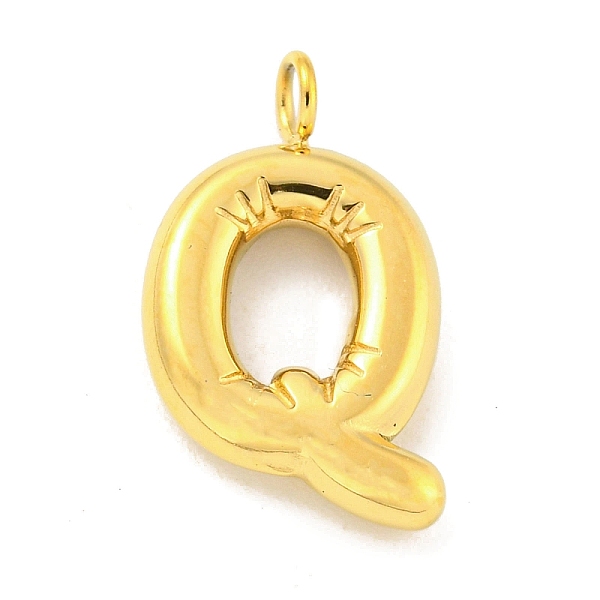 PandaHall Ion Plating(IP) 304 Stainless Steel Pendants, Letter Charm, Golden, Letter Q, 18x10.5x3mm, Hole: 2mm 304 Stainless Steel Letter Q
PandaHall Ion Plating(IP) 304 Stainless Steel Pendants, Letter Charm, Golden, Letter Q, 18x10.5x3mm, Hole: 2mm 304 Stainless Steel Letter Q