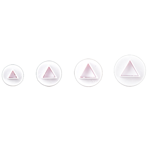 PandaHall Plastic Cookie Fondant Stamper Set, Biscuit Cookie Stamp Impress, Round with Triangle Pattern, White, 10~17x40~46mm, about...
PandaHall Plastic Cookie Fondant Stamper Set, Biscuit Cookie Stamp Impress, Round with Triangle Pattern, White, 10~17x40~46mm, about...