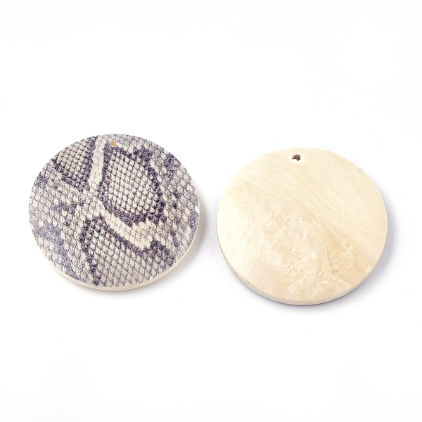 PandaHall Printed Wooden Pendants, Back Random Color, Flat Round, Colorful, 30x5mm, Hole: 1mm Wood Flat Round
PandaHall Printed Wooden Pendants, Back Random Color, Flat Round, Colorful, 30x5mm, Hole: 1mm Wood Flat Round