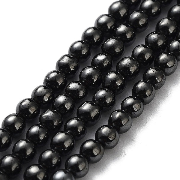 PandaHall Non-Magnetic Synthetic Hematite Beads Strands, Round, Grade AB, 4.5mm, Hole: 0.8mm, about 88pcs/strand, 15.75''(40cm) Non-magnetic..., Black
PandaHall Non-Magnetic Synthetic Hematite Beads Strands, Round, Grade AB, 4.5mm, Hole: 0.8mm, about 88pcs/strand, 15.75''(40cm) Non-magnetic..., Black