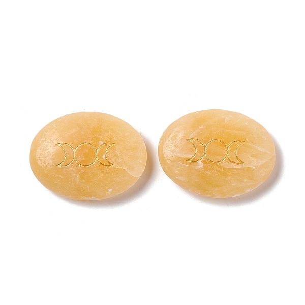 PandaHall Natural Topaz Jade Healing Massage Palm Stones, Pocket Worry Stone, for Anxiety Stress Relief Therapy, Oval with Triple Moon...
PandaHall Natural Topaz Jade Healing Massage Palm Stones, Pocket Worry Stone, for Anxiety Stress Relief Therapy, Oval with Triple Moon...