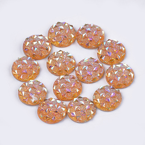 PandaHall Resin Cabochons, Half Round, Goldenrod, 12x3~3.5mm Resin Half Round Gold
PandaHall Resin Cabochons, Half Round, Goldenrod, 12x3~3.5mm Resin Half Round Gold