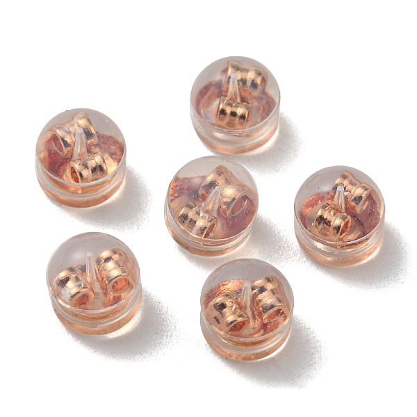 PandaHall Rack Plating Brass Ear Nuts, with Silicone Findings, Half Round, Long-Lasting Plated, Cadmium Free & Lead Free, Silicone Cover Ear...
PandaHall Rack Plating Brass Ear Nuts, with Silicone Findings, Half Round, Long-Lasting Plated, Cadmium Free & Lead Free, Silicone Cover Ear...