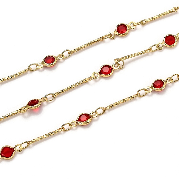 PandaHall 3.28 Feet Handmade Brass Bar Link Chains, with Glass, Long-Lasting Plated, Soldered, Golden, Red, Link: 13x1.8x1mm Brass+Glass Red
PandaHall 3.28 Feet Handmade Brass Bar Link Chains, with Glass, Long-Lasting Plated, Soldered, Golden, Red, Link: 13x1.8x1mm Brass+Glass Red