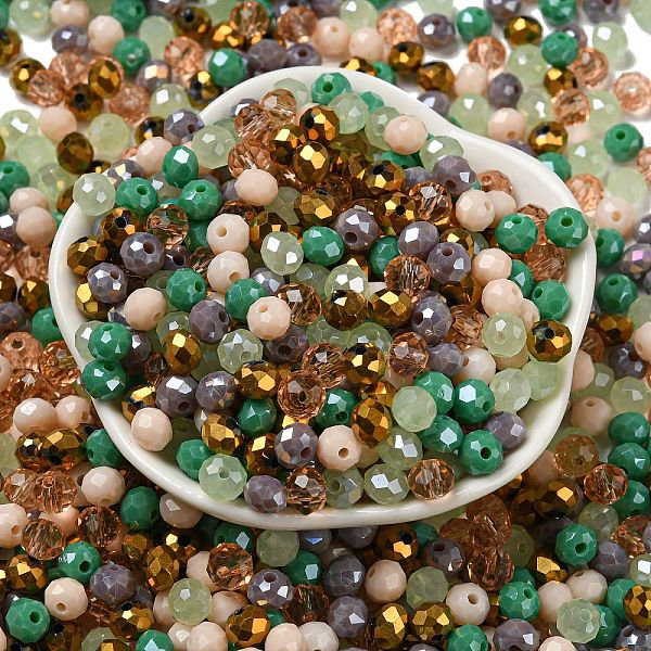 PandaHall Glass Beads, Faceted, Rondelle, Blanched Almond, 6x5mm, Hole: 1mm, about 2360pcs/500g Glass Rondelle
PandaHall Glass Beads, Faceted, Rondelle, Blanched Almond, 6x5mm, Hole: 1mm, about 2360pcs/500g Glass Rondelle