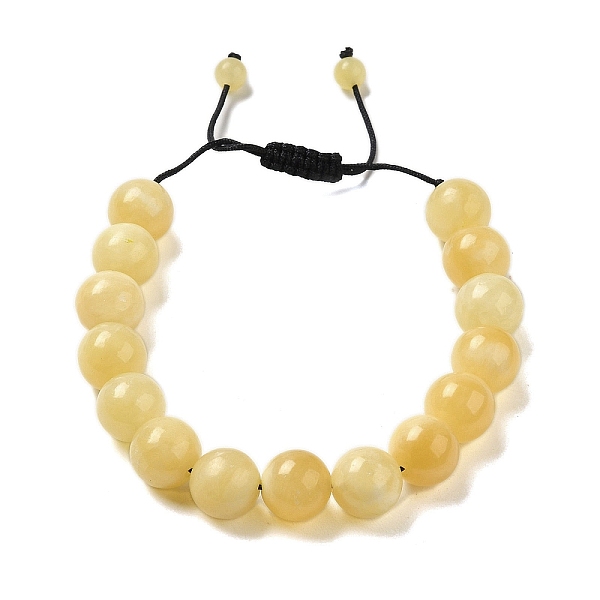 PandaHall 12.5mm Round Natural Yellow Jade Braided Bead Bracelets for Women Men, Inner Diameter: 2~3-1/8 inch(4.95~8.05cm) Yellow Jade Round
PandaHall 12.5mm Round Natural Yellow Jade Braided Bead Bracelets for Women Men, Inner Diameter: 2~3-1/8 inch(4.95~8.05cm) Yellow Jade Round