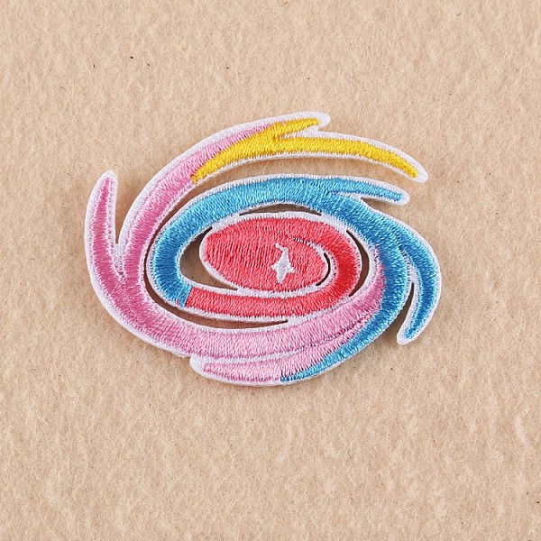 PandaHall Computerized Embroidery Cloth Iron on/Sew on Patches, Costume Accessories, Appliques, Typhoon Eye, Colorful, 40x53mm Cloth Others
PandaHall Computerized Embroidery Cloth Iron on/Sew on Patches, Costume Accessories, Appliques, Typhoon Eye, Colorful, 40x53mm Cloth Others