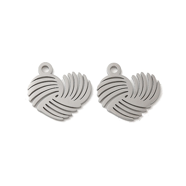 PandaHall 304 Stainless Steel Charms, Laser Cut, Heart Charm, Stainless Steel Color, 13.5x14x1mm, Hole: 1.6mm 304 Stainless Steel Heart
PandaHall 304 Stainless Steel Charms, Laser Cut, Heart Charm, Stainless Steel Color, 13.5x14x1mm, Hole: 1.6mm 304 Stainless Steel Heart