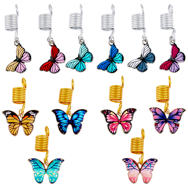 PandaHall 12Pcs Alloy Hair Coil Cuffs Set, Dreadlock Accessories, Spiral Hair Decoration, with 304 Stainless Steel Jump Rings and Alloy..., Multicolor
PandaHall 12Pcs Alloy Hair Coil Cuffs Set, Dreadlock Accessories, Spiral Hair Decoration, with 304 Stainless Steel Jump Rings and Alloy..., Multicolor