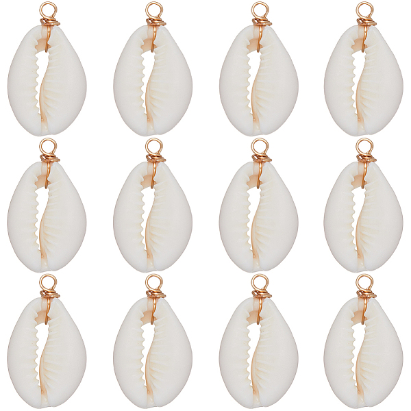 PandaHall SUNNYCLUE 30Pcs Natural Cowrie Shell Pendants, Shell Charms with Eco-Friendly Copper Wire Loops, Real 18K Gold Plated...
PandaHall SUNNYCLUE 30Pcs Natural Cowrie Shell Pendants, Shell Charms with Eco-Friendly Copper Wire Loops, Real 18K Gold Plated...