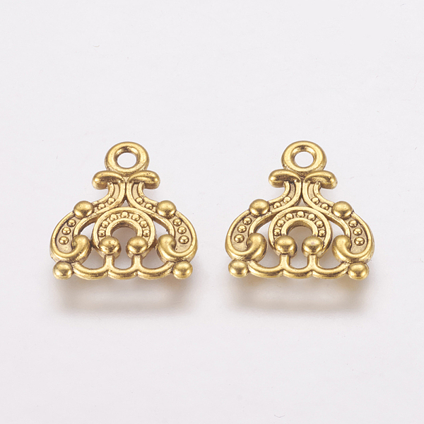 PandaHall Tibetan Style Links, Lead Free and Cadmium Free, Antique Golden, 14.5x13x2.5mm, Hole: 2mm Alloy Others
PandaHall Tibetan Style Links, Lead Free and Cadmium Free, Antique Golden, 14.5x13x2.5mm, Hole: 2mm Alloy Others