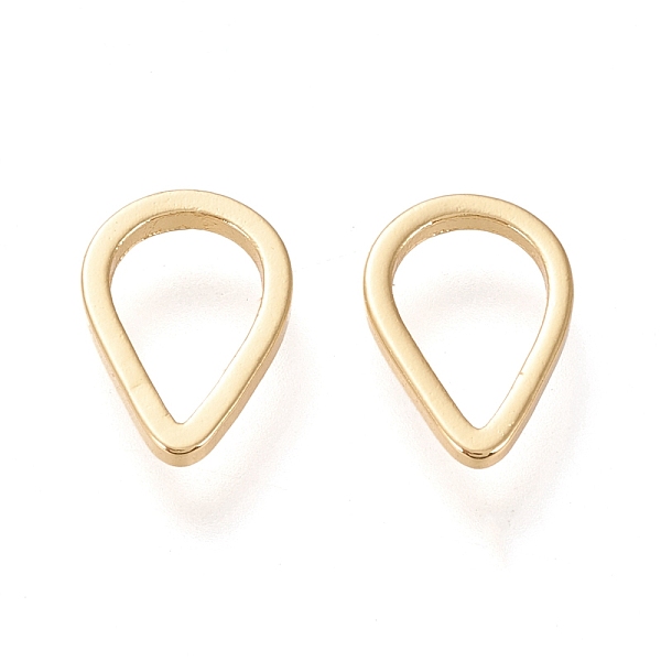 PandaHall Brass Linking Ring, Long-Lasting Plated, Teardrop, Real 18K Gold Plated, 10.3x7x1mm, Inner Diameter: 7.5x5mm Brass Teardrop
PandaHall Brass Linking Ring, Long-Lasting Plated, Teardrop, Real 18K Gold Plated, 10.3x7x1mm, Inner Diameter: 7.5x5mm Brass Teardrop