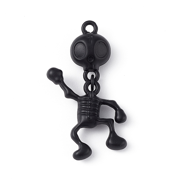 PandaHall Halloween Alloy Enamel Pendants, Skeleton Charm, Electrophoresis Black, 34~36x18~19x6~7mm, Hole: 2~2.3mm Alloy+Enamel Others
PandaHall Halloween Alloy Enamel Pendants, Skeleton Charm, Electrophoresis Black, 34~36x18~19x6~7mm, Hole: 2~2.3mm Alloy+Enamel Others