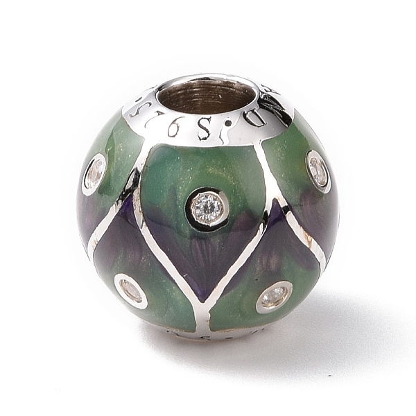 PandaHall TINYSAND Barrel Vast Sky, Enamel Rhodium Plated 925 Sterling Silver European Large Hole Beads, Platinum, 13.49x13.12x13.36mm, Hole...
PandaHall TINYSAND Barrel Vast Sky, Enamel Rhodium Plated 925 Sterling Silver European Large Hole Beads, Platinum, 13.49x13.12x13.36mm, Hole...
