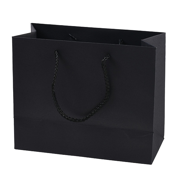 PandaHall Rectangle Paper Bags with Rope Handles, for Gift Bags and Shopping Bags, Black, 27x8x21cm Paper Rectangle Black
PandaHall Rectangle Paper Bags with Rope Handles, for Gift Bags and Shopping Bags, Black, 27x8x21cm Paper Rectangle Black
