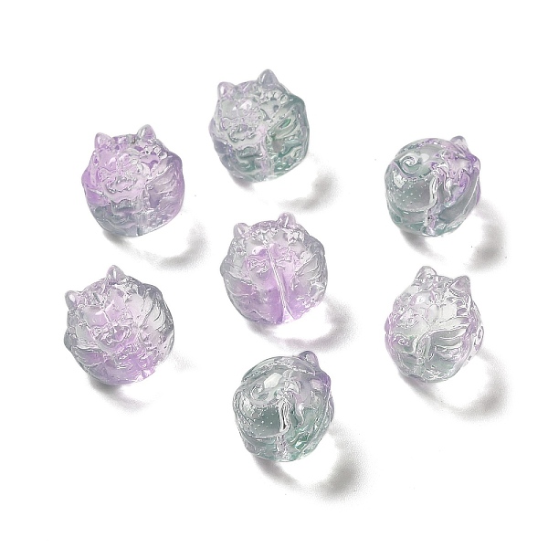 PandaHall Transparent Glass Beads, Gradient Color, Dragon, Lilac, 13.5x13x12.5mm, Hole: 1mm Glass Dragon Purple
PandaHall Transparent Glass Beads, Gradient Color, Dragon, Lilac, 13.5x13x12.5mm, Hole: 1mm Glass Dragon Purple