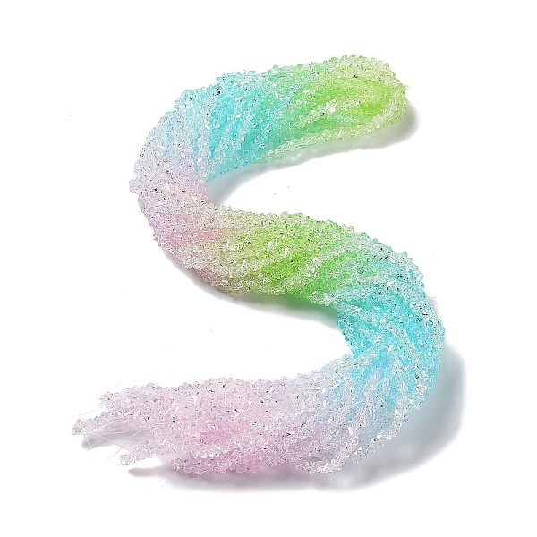 PandaHall Transparent Glass Bead Strands, Segmented Multi-color Beads, Triangle, Pale Green, 4.5x4.5x3mm, Hole: 0.9mm, about 142pcs/strand...
PandaHall Transparent Glass Bead Strands, Segmented Multi-color Beads, Triangle, Pale Green, 4.5x4.5x3mm, Hole: 0.9mm, about 142pcs/strand...