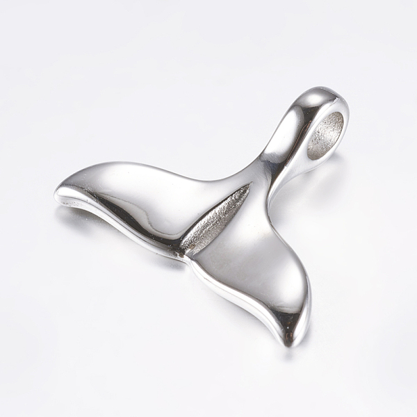 PandaHall 316 Surgical Stainless Steel Pendants, Whale Tail Shape, Stainless Steel Color, 25x30x3~8mm, Hole: 5mm 316 Surgical Stainless...
PandaHall 316 Surgical Stainless Steel Pendants, Whale Tail Shape, Stainless Steel Color, 25x30x3~8mm, Hole: 5mm 316 Surgical Stainless...