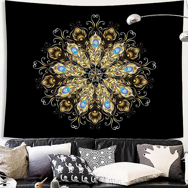 PandaHall Polyester Wall Hanging Tapestry, for Bedroom Living Room Decoration, Rectangle, Flower, 1300x1500mm Polyester Flower
PandaHall Polyester Wall Hanging Tapestry, for Bedroom Living Room Decoration, Rectangle, Flower, 1300x1500mm Polyester Flower