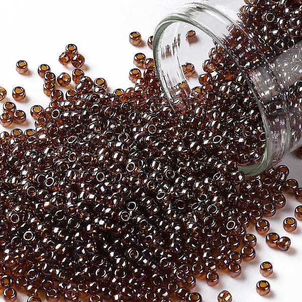 PandaHall TOHO Round Seed Beads, Japanese Seed Beads, (114) Transparent Luster Smoky Topaz, 11/0, 2.2mm, Hole: 0.8mm, about 1110pcs/10g..., Brown
PandaHall TOHO Round Seed Beads, Japanese Seed Beads, (114) Transparent Luster Smoky Topaz, 11/0, 2.2mm, Hole: 0.8mm, about 1110pcs/10g..., Brown