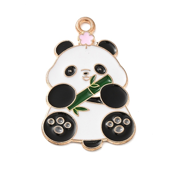 PandaHall Alloy Pendant, Panda, Light Gold, Green, 30.5x20x1mm, Hole: 2mm Alloy Panda Green
PandaHall Alloy Pendant, Panda, Light Gold, Green, 30.5x20x1mm, Hole: 2mm Alloy Panda Green