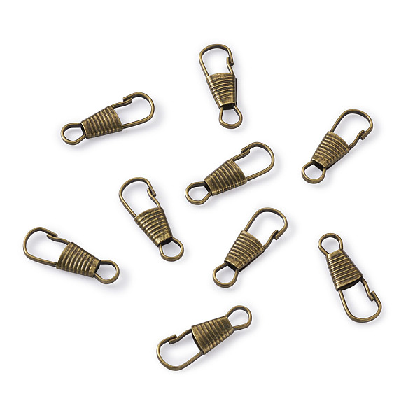 PandaHall Iron Keychain Clasp Findings, Antique Bronze, 25x9x3mm, Hole: 5x4mm Iron Others
PandaHall Iron Keychain Clasp Findings, Antique Bronze, 25x9x3mm, Hole: 5x4mm Iron Others