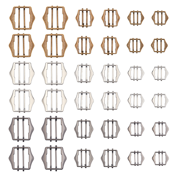 PandaHall WADORN 36pcs Metal Adjustable Roller Buckles, Multi-Purpose Belt Pin Buckle 20/26/34mm Rectangle Webbing Strap Slider Belt Keeper...
PandaHall WADORN 36pcs Metal Adjustable Roller Buckles, Multi-Purpose Belt Pin Buckle 20/26/34mm Rectangle Webbing Strap Slider Belt Keeper...