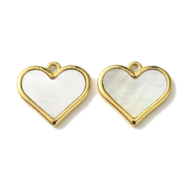 PandaHall Ion Plating(IP) 304 Stainless Steel Pave Shell Heart Charms, Valentine's Day, Real 14K Gold Plated, 12.5x14x1.8mm, Hole: 1.2mm...
PandaHall Ion Plating(IP) 304 Stainless Steel Pave Shell Heart Charms, Valentine's Day, Real 14K Gold Plated, 12.5x14x1.8mm, Hole: 1.2mm...