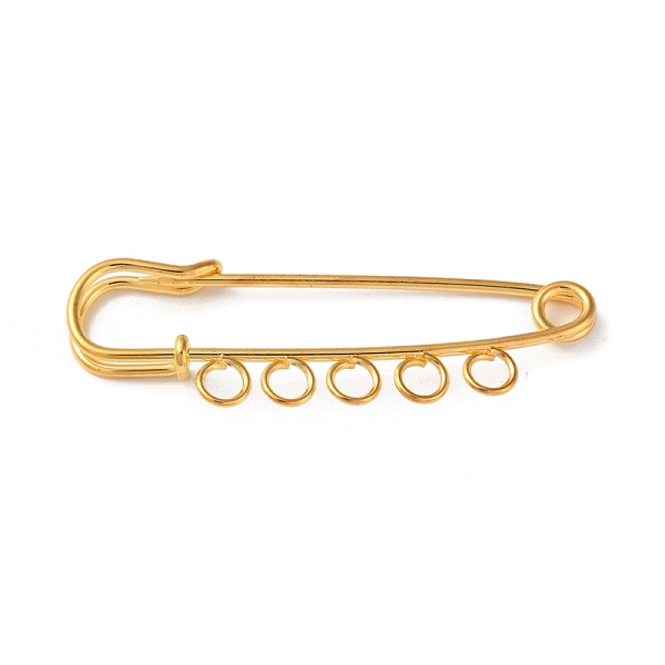 PandaHall Iron Brooch Findings, 5-Holes Kilt Pins for Lapel Pins Makings, Golden, 49x16.5x4.5mm, Hole: 3.5mm Iron
PandaHall Iron Brooch Findings, 5-Holes Kilt Pins for Lapel Pins Makings, Golden, 49x16.5x4.5mm, Hole: 3.5mm Iron