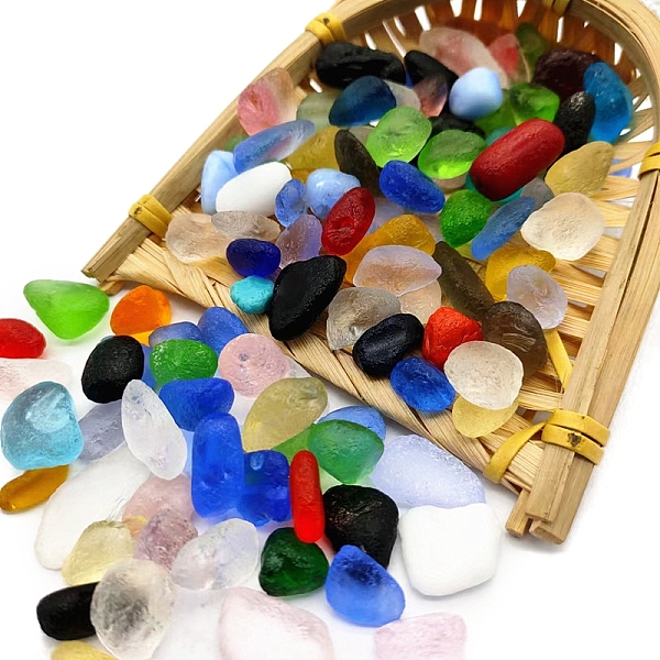 PandaHall Ocean Series Glass Display Decoration, Nuggest, Random Color, 30~80mm, 1000g/bag Glass Nuggets Multicolor
PandaHall Ocean Series Glass Display Decoration, Nuggest, Random Color, 30~80mm, 1000g/bag Glass Nuggets Multicolor