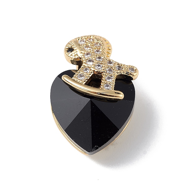 PandaHall Real 18K Gold Plated Rack Plating Brass Micro Pave Clear Cubic Zirconia Pendants, with Glass, Long-Lasting Plated, Cadmium Free &..., Black
PandaHall Real 18K Gold Plated Rack Plating Brass Micro Pave Clear Cubic Zirconia Pendants, with Glass, Long-Lasting Plated, Cadmium Free &..., Black