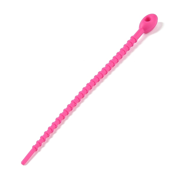 PandaHall Oval Shape Silicone Cable Zip Ties, Cord Organizer Strap, for Wire Management, Deep Pink, 128x8x7mm Silicone Oval
PandaHall Oval Shape Silicone Cable Zip Ties, Cord Organizer Strap, for Wire Management, Deep Pink, 128x8x7mm Silicone Oval