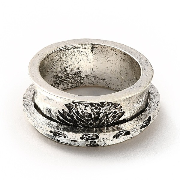 PandaHall Rotatable Tree Pattern Alloy Finger Ring, Gothic Chunky Ring for Calming Worry Meditation, Antique Silver, US Size 7 1/4(17.5mm)...
PandaHall Rotatable Tree Pattern Alloy Finger Ring, Gothic Chunky Ring for Calming Worry Meditation, Antique Silver, US Size 7 1/4(17.5mm)...