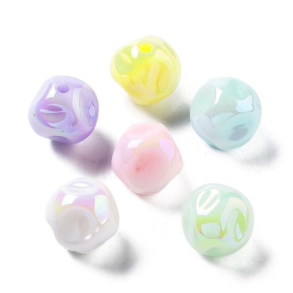 PandaHall UV Plating Acrylic Beads, Iridescent, Luminous Glow in the Dark, Irregular Round, 15.5x15.5x15.5mm, Hole: 2.8mm Acrylic Others..., Multicolor
PandaHall UV Plating Acrylic Beads, Iridescent, Luminous Glow in the Dark, Irregular Round, 15.5x15.5x15.5mm, Hole: 2.8mm Acrylic Others..., Multicolor